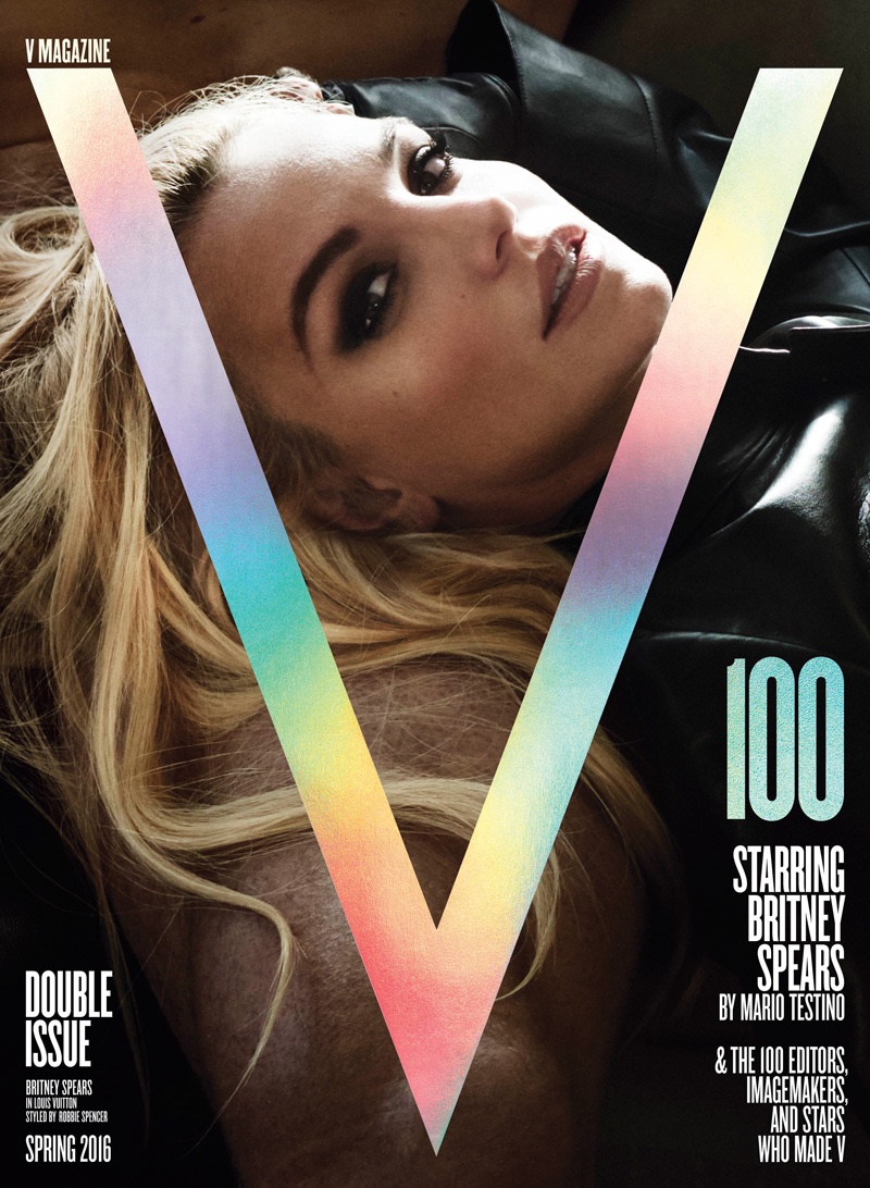 Britney Spears on V Magazine #100 Cover