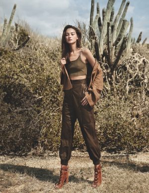 Bruna Tenorio Models Desert Chic Looks for Madame Germany – Fashion ...