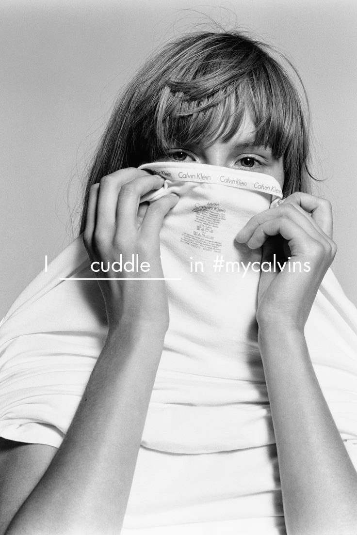 Klara Kristin for Calvin Klein Underwear spring 2016 campaign