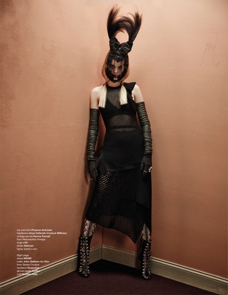 Daphne Groeneveld Goes Avant Garde for ZOO Magazine by David Roemer