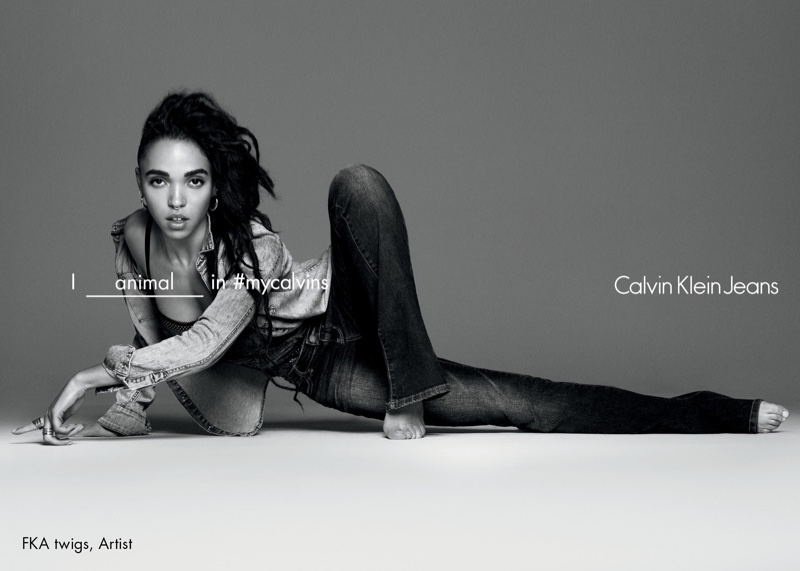 FKA Twigs stars in Calvin Klein Jeans' spring-summer 2016 campaign