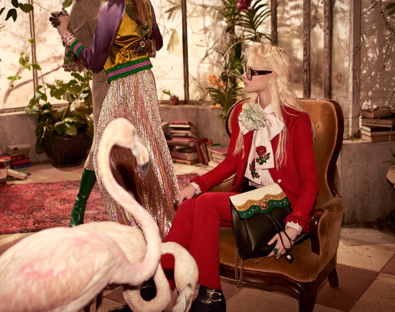 An image from Gucci's pre-fall 2016 campaign