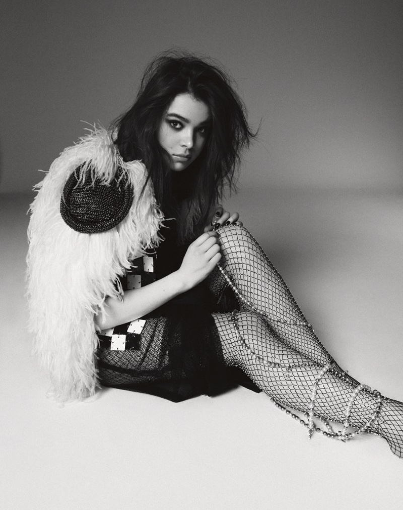 Hailee Steinfeld talks to the magazine about balancing her acting and singing career