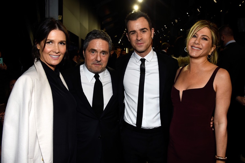 Jennifer Aniston and Justin Theroux attend the New York premiere of Zoolander 2. Photo: Getty Images for Paramount