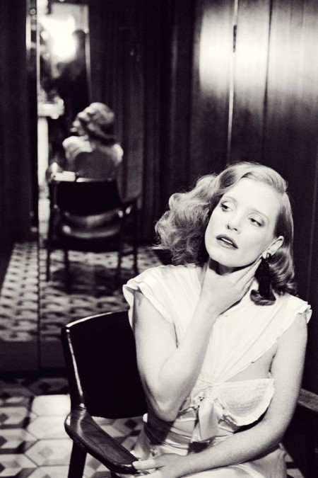 Jessica Chastain Channels Old Hollywood Glamour in Flaunt