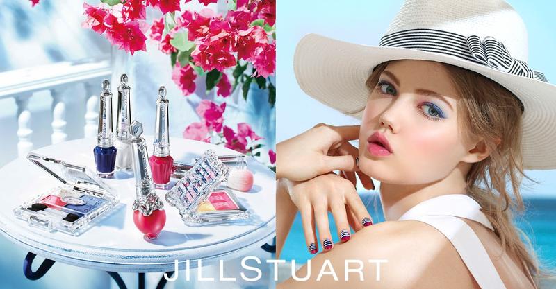 Lindsey Wixson stars in Jill Stuart's summer 2016 beauty campaign