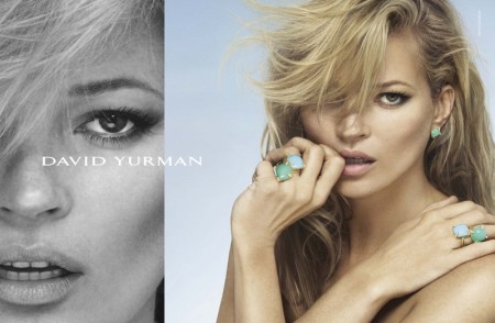 Kate Moss Smolders in David Yurman's Spring 2016 Campaign Kate Moss Smolders in David Yurman's Spring 2016 Campaign