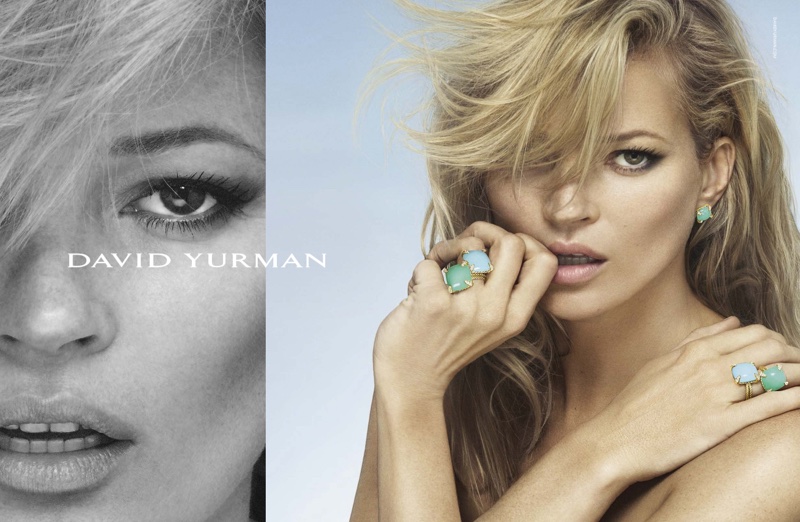 Kate Moss Smolders in David Yurman's Spring 2016 Campaign