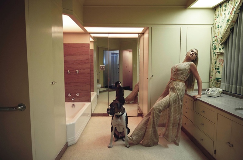 Kate Upton channels her inner Real Housewife for V Magazine's 100th issue
