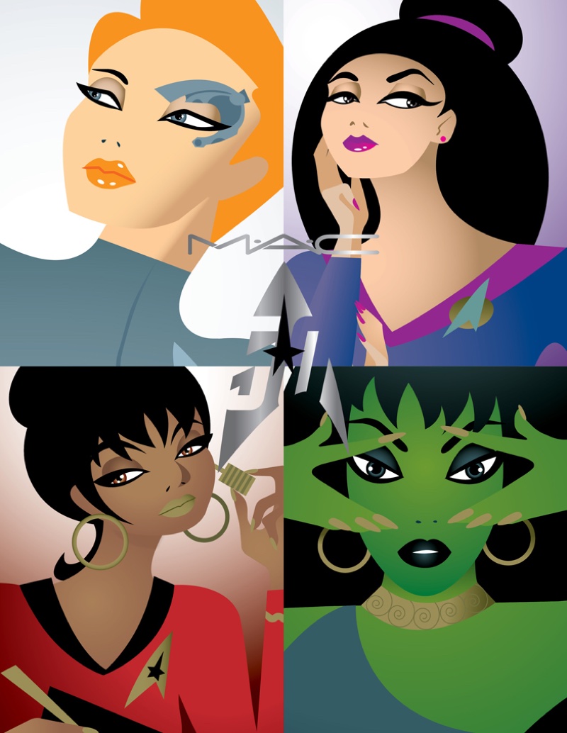 MAC Goes Geek Chic with ‘Star Trek’ Makeup Collab