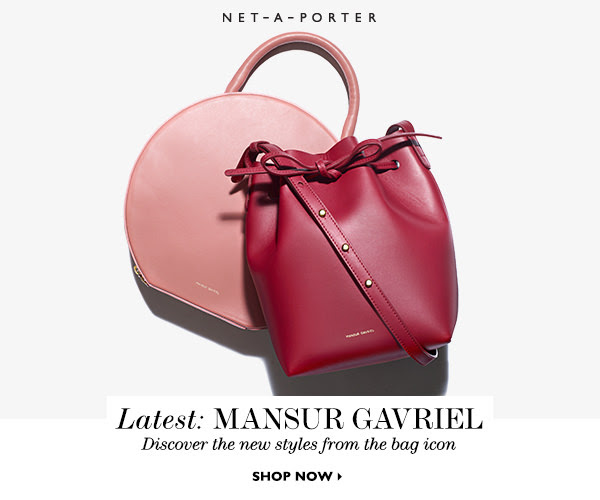 They're here: Mansur Gavriel's spring 2016 bags arrive at Net-a-Porter
