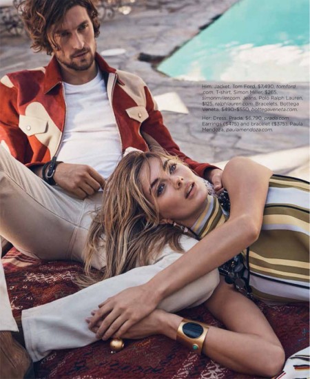 Megan Williams is ‘Ready for the Weekend’ in Luxury Magazine