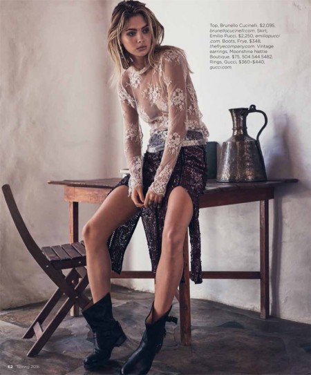 Megan Williams is ‘Ready for the Weekend’ in Luxury Magazine
