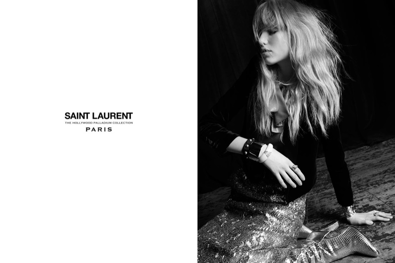 Hedi Slimane photographs Saint Laurent Palladium 2016 campaign