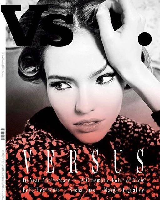 Sasha Luss on Vs Magazine Spring-Summer 2016 Cover