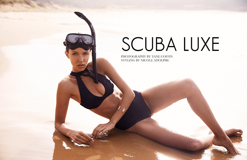 Exclusive: Anna-Christina by Tane Coffin in 'Scuba Luxe' – Rogue