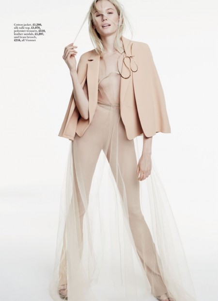 All Becomes Clear: David Roemer Shoots Sheer Styles for Marie Claire UK