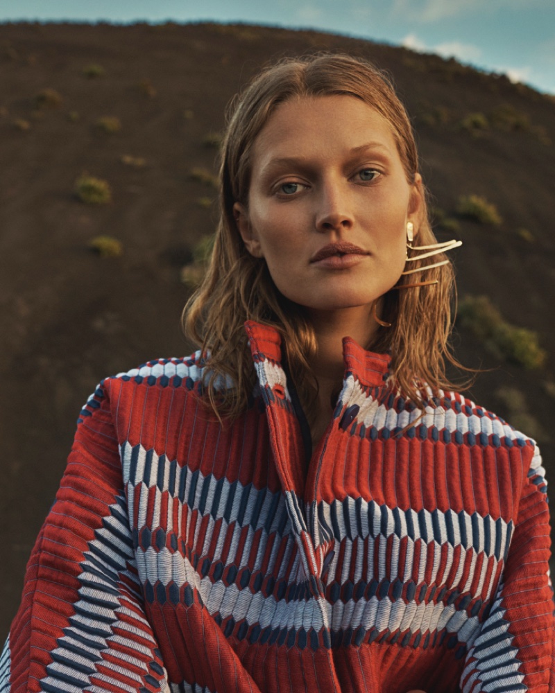 Toni Garrn stars in L'Express Styles' February Issue