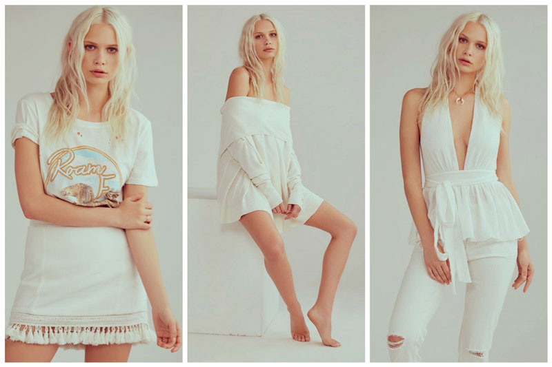 Come Clean: Free People Makes Wearing All White Look Easy