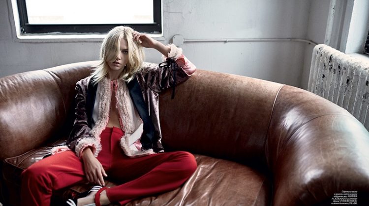 Aline Weber Wears Spring's Standout Jackets for Vogue Ukraine