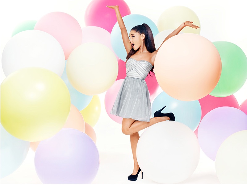 Ariana Grande x Lipsy Bandage Prom Dress