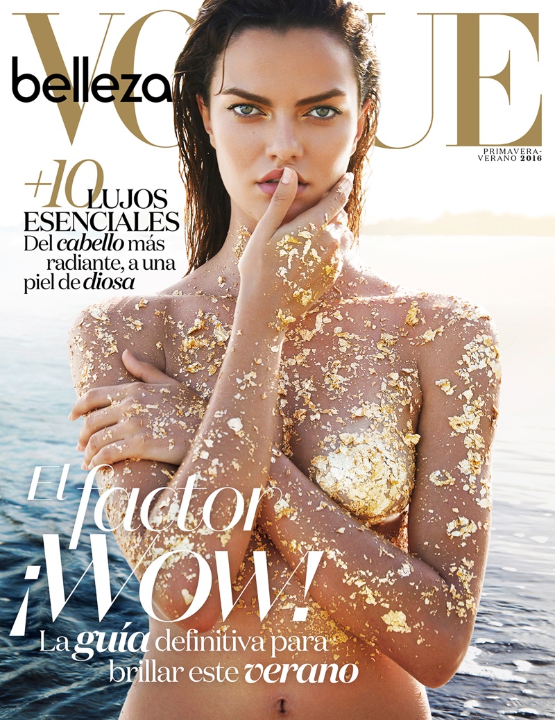 Barbara Fialho stars in Vogue Mexico's April issue