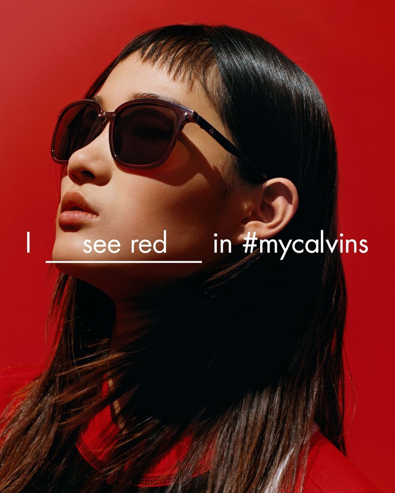 Calvin Klein Platinum focuses on eyewear with spring 2016 campaign