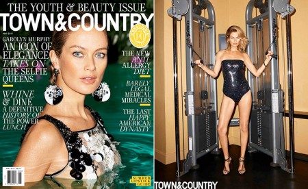 Carolyn Murphy Stars in Town & Country's 'Youth & Beauty' Issue Carolyn Murphy Stars in Town & Country's 'Youth & Beauty' Issue