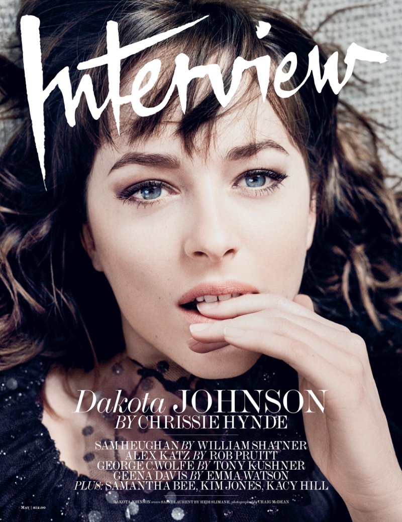 Dakota Johnson on Interview Magazine May 2016 Cover