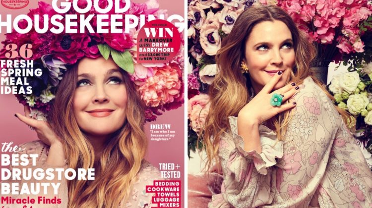 Drew Barrymore Covers Good Housekeeping, Talks Flower Beauty Drew Barrymore Covers Good Housekeeping, Talks Flower Beauty