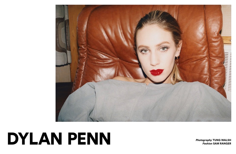 Dylan Penn stars in Exit Magazine's spring issue