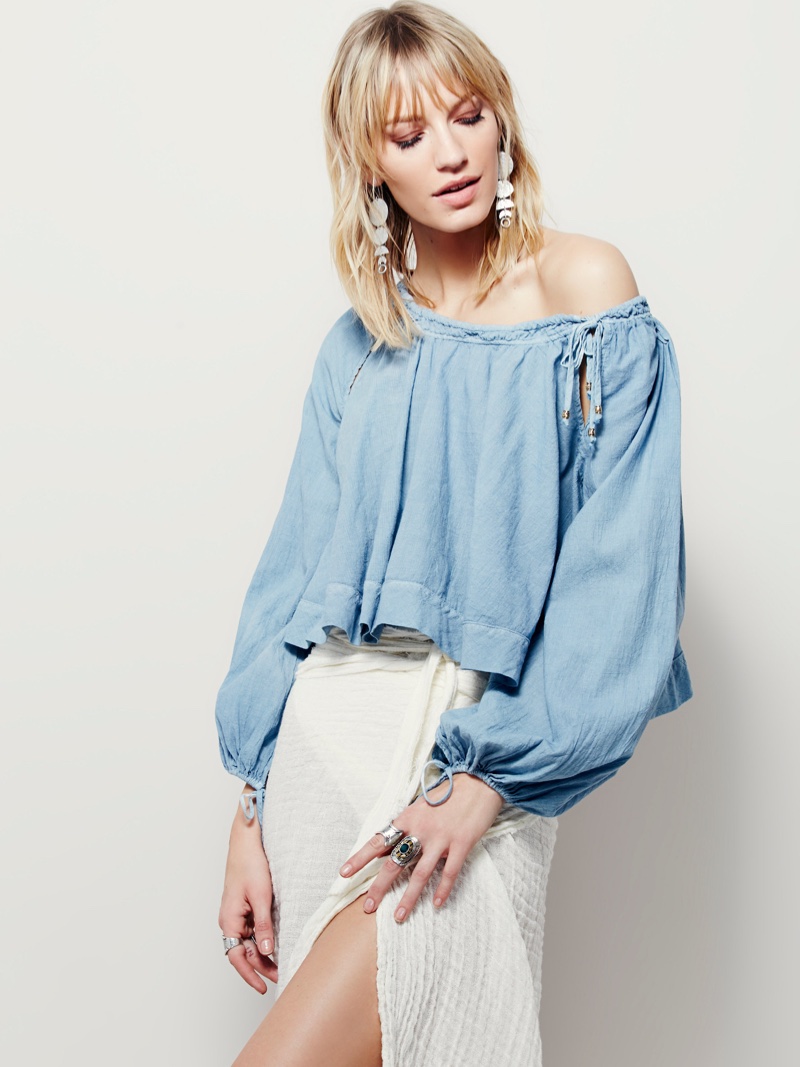 Embrace the Boho Look in One of These Peasant Blouses