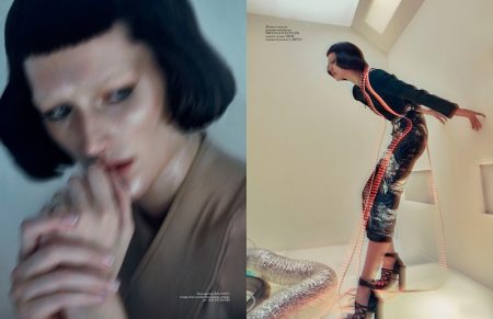 Josephine Le Tutour Takes on Fashion of the Future for Vogue Ukraine
