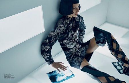 Josephine Le Tutour Takes on Fashion of the Future for Vogue Ukraine
