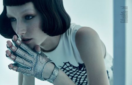 Josephine Le Tutour Takes on Fashion of the Future for Vogue Ukraine