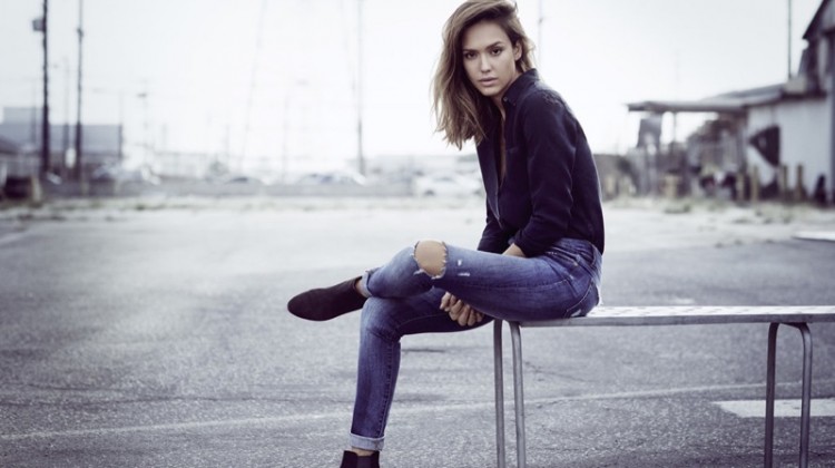 Jessica Alba is Pure Cool in DL1961 Denim's Spring Campaign