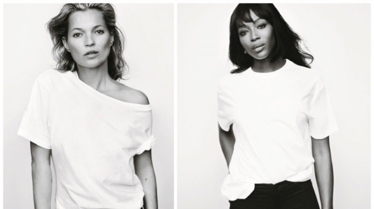 Supermodels Kate Moss & Naomi Campbell Team Up for a Good Cause