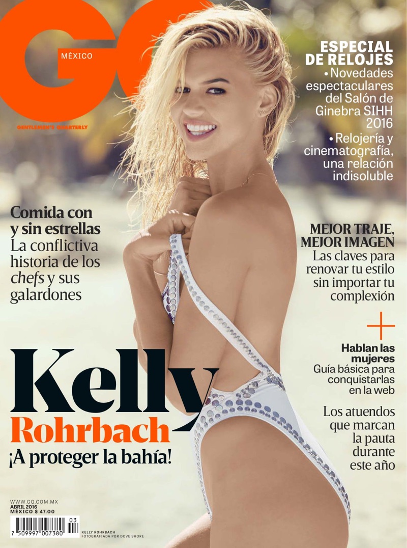 Kelly Rohrbach on GQ Mexico April 2016 Cover