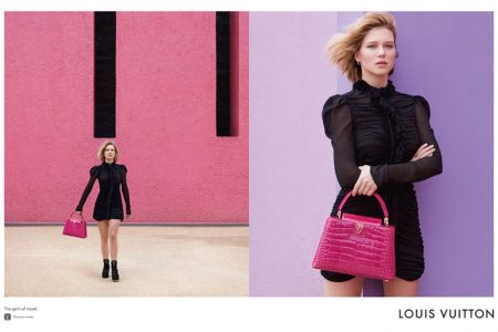 See Lea Seydoux's First Campaign for Louis Vuitton