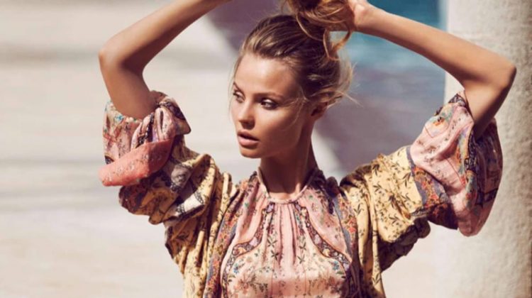 Magdalena Frackowiak Gives Vacation Vibes in ELLE France Editorial