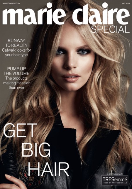 Marloes Horst Gives Us Major Hair Envy in Marie Claire UK