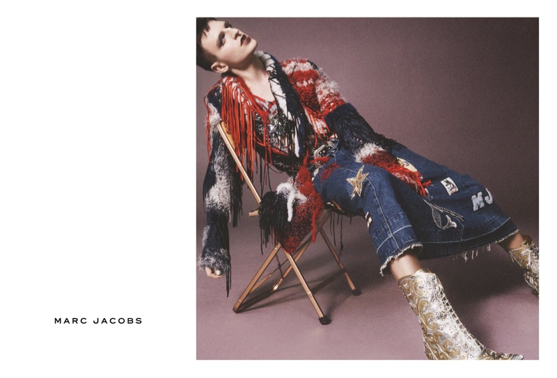 Milk stars in Marc Jacobs spring-summer 2016 women's campaign. Photo: David Sims