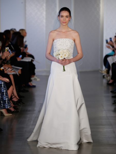 oscar de la renta bridal 2017
