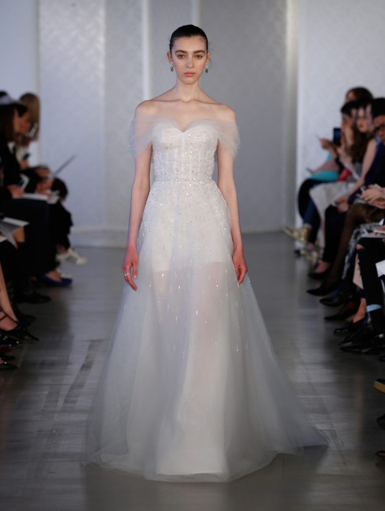 oscar de la renta bridal 2017