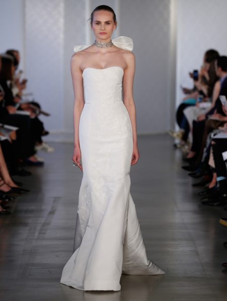 oscar de la renta bridal 2017
