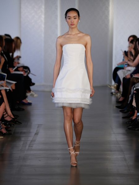 oscar de la renta bridal 2017