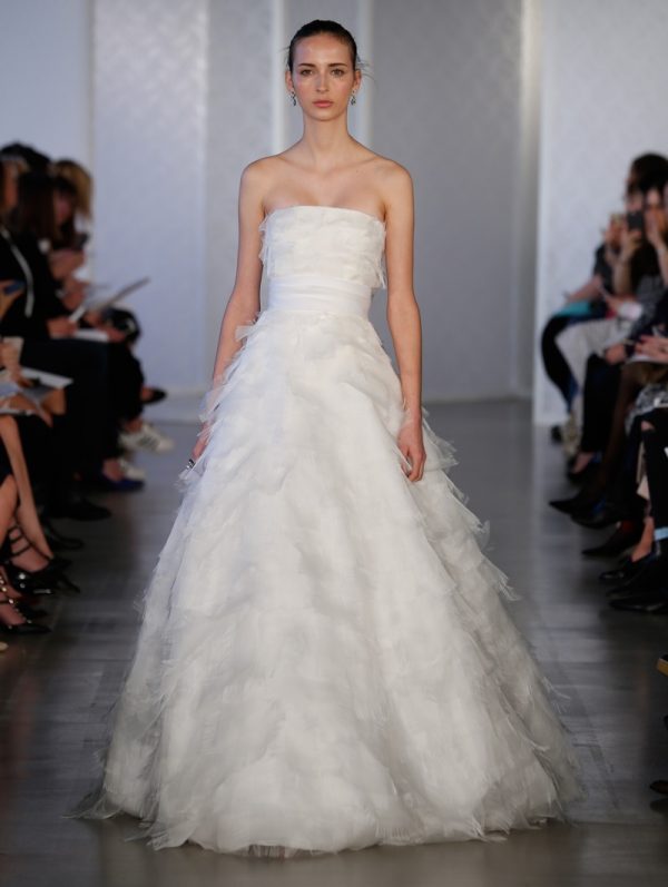 oscar de la renta bridal 2017
