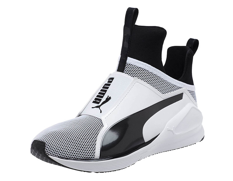 PUMA Fierce Sneaker in Black & White 
