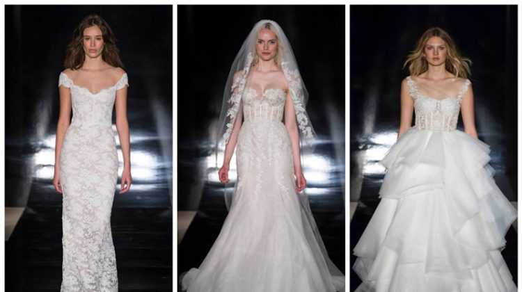 Reem Acra Bridal Spring 2017: Romantic Drama