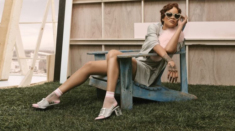 Rihanna is Back with a Hosiery Inspired Line for Stance Socks